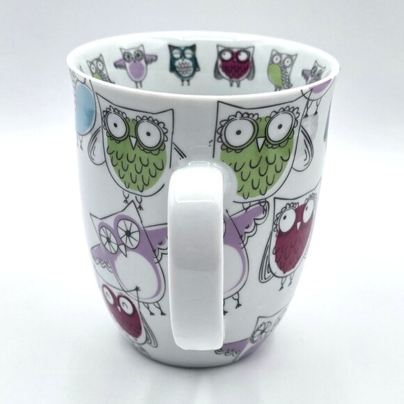 OWLS Creative Tops Ltd Owl Coffee Mug Tea Cup Multicolored Novelty Quirky Bird - Picture 5 of 10